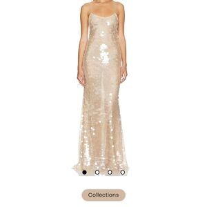 Gwyneth Dress in Nue Au Soleil by ILKYAZ OZEL Size 34/ 2